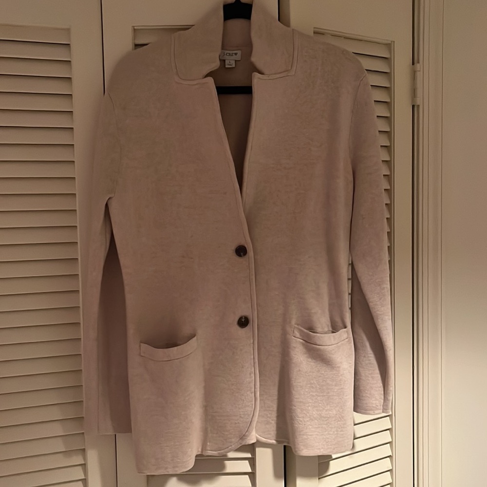 J.Crew tan blazer